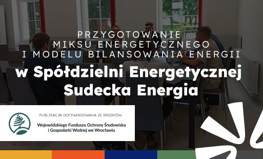 Przygotowanie miksu energetycznego i&nbsp;modelu bilansowania energii w&nbsp;Sp&oacute;łdzielni Energetycznej Sudecka Energia