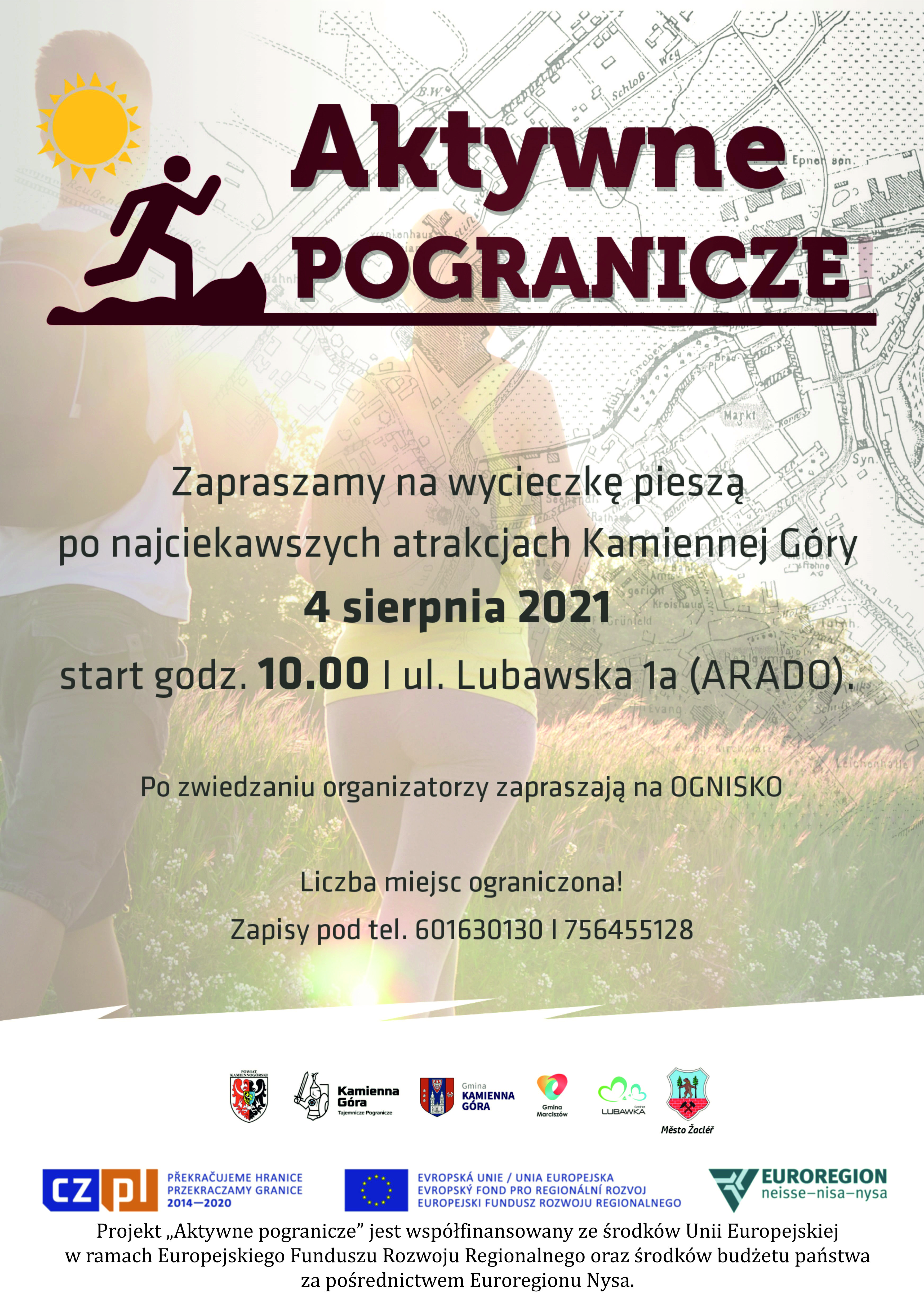 plakat Aktywne pogranicze