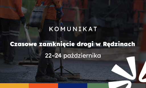 Czasowe zamknięcie drogi gminnej w&nbsp;Rędzinach (22&ndash;24 października)