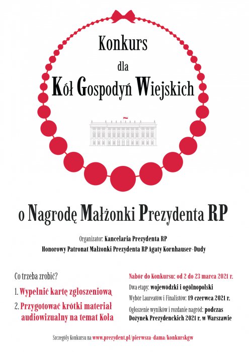 Konkurs Dla Kół Gospodyń Wiejskich