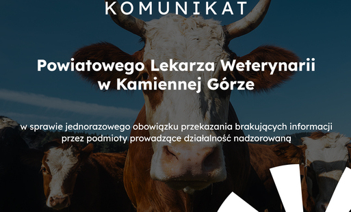 Zdjęcie do Ważna informacja dla os&oacute;b utrzymujących zwierzęta