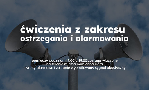Zdjęcie do Test syren alarmowych &ndash; 21 lipca 2026 r.