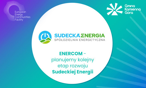Grafika: ENERCOM - planujemy kolejny etap rozwoju Sudeckiej Energii. 