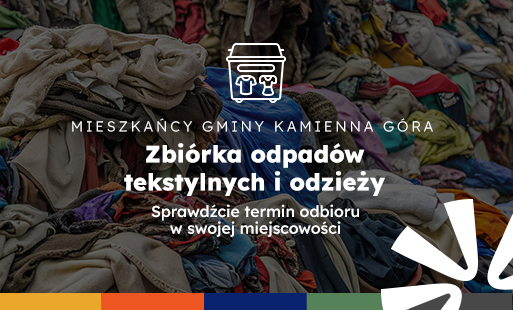 Zbiórka odpadów tekstylnych i odzieży 