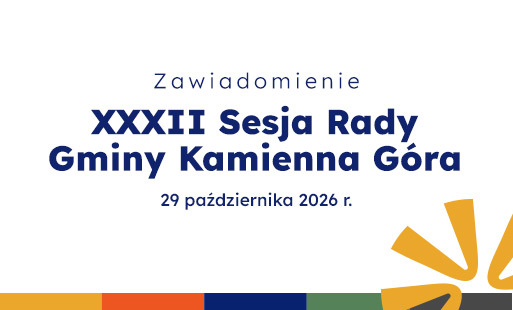  XXXII Sesja Rady Gminy Kamienna Góra 