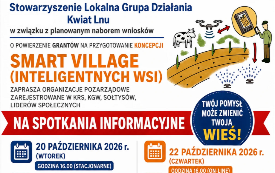 Spotkania informacyjne o koncepcji Smart Village w gminie Kamienna Góra